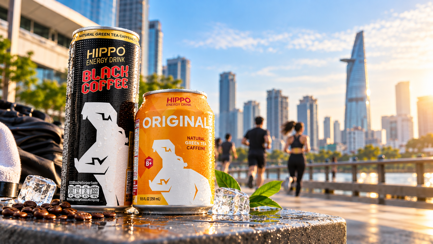 Hippo Energy Drink – Thương hiệu năng lượng nổi bật trong danh mục sản phẩm của Hưng Lộc
